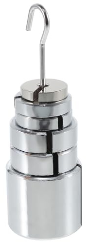 VILLFUL Labs Schlitzmassen Set Aus Metall Mit Aufhänger 200 G 2X50 G 2X20 G 10 G Schlitzmassensatz Für Physik Experimente Balanceprüfung Und Gewichtsbestimmung