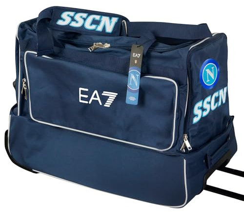 SSC NAPOLI Season 23/34 Borsone, Unisex Adulto, Blu Navy
