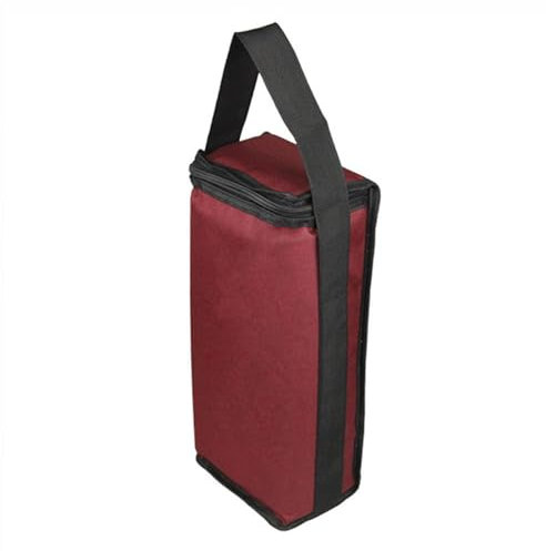 Borsa termica per bottiglie di vino – Raffreddatore di vino termico per 2 bottiglie con manico, borsa da viaggio riutilizzabile per gli amanti del vino | Matrimonio, cena, ristorante, Vino rosso, Se