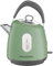 Russell Hobbs Electric Kettle (For Hot Water, Tea or Coffee, 1.5L, Fast Boil, Stainless steel with grey accents, Pull off lid, Perfect pour spout, Internal illumination, 3000W, Sage) Stylevia 28134