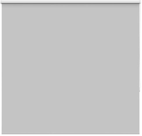 vidaXL Verdunkelungsrollo Hellgrau 145x175cm Stoffbreite 141,6cm, Rollo, Klemmfix, Thermorollo, Verdunklungsrollo, Klemmrollo, Fensterrollo