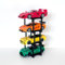 The Good Idea Espositore per 4 veicoli Lego Speed Champions, elegante organizer con espansione infinita, senza bisogno di attrezzi, organizzazione per auto in mattoni e mensole da garage di Formula 1