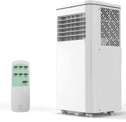 Portable Air Conditioners, 10000 BTU Air Conditioner for Room Up to 450 Sq.Ft, 24H Timer, Remote Control, Dehumidifier, 3 in-1 AC Unit with Window Kit for Bedroom, Indoor Rooms, Home Office
