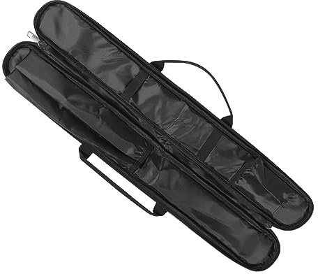 SUPVOX Borsa Porta Flauto in Bambù Custodia Leggera Per Riporre Flauto Organizer Comoda Borsa Portatile