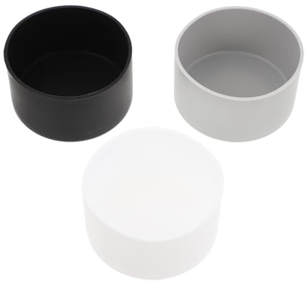ifundom 3pcs Silicone Spray Bottle Cover Heat-Insulated Flexible Silicone Sleeve for Glass Cup Spray Bottles