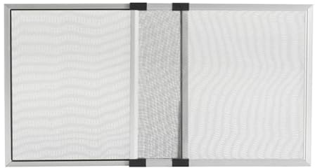 PRENDELUZ Marco mosquitero - Aluminio Extensible, Medidas Ajustables de 75x100 a 187 cm, Ideal para Puertas y Ventanas, Resistente y fácil de Instalar.