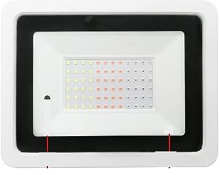 VXDEFP Projecteur Led RGB 50W 100W, Projecteur Mural Extérieur, Réflecteur De Lampe, Étanche IP68, Éclaira De Jardin Eclairage Exterieur(No With battery,100W)