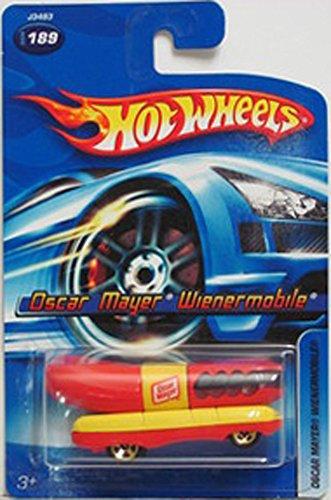#2006-189 Oscar Mayer Weinermobile Mattel Hot Wheels Diecast Collectibles Collector Car by Hot Wheels