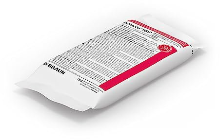 B Braun 18707 HBV Desinfektionstücher für Spenderbox, 100 Tücher