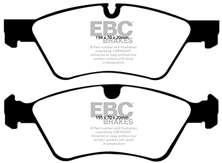 EBC Brakes DP21592 Greenstuff Garniture de Frein