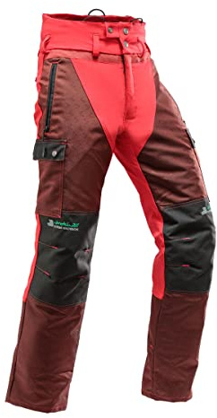 Pfanner Nachsuchehose Aramid-Faser verstärkt und Gladiatorstoff, Farbe:rot, Größe:L (kurzgr.)