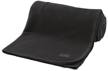 Easy Camp Fleece Blanket Teppisch, Schwarz, One Size