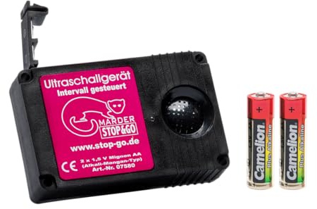 STOP&GO Marderabwehr Batterie Ultraschallgerät