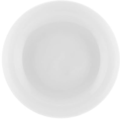 Officine Standard Oslo Set 6 Piatti Fondi, Porcellana, Bianco, 20.5 cm