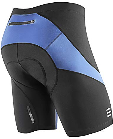 NOOYME Cuissard Velo Homme à Séchage Rapide Rembourré avec Poche - Short Cycliste VTT Tissu Élastique Léger pour Cyclisme