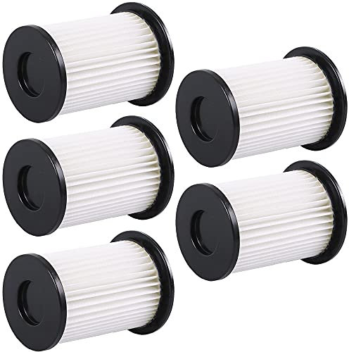 5 Hochwertige HEPA Filter - Für Akku Staubsauger CleanMaxx PC P008E und PC P009E passend - Wiederverwendbar aus umweltfreundlichem Material - Bestleistung beim Saugen