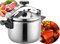 Contenitori a pressione commerciali molto grandi da 40 litri,Pentole a pressione per cottura a vapore multi-antideflagranti in acciaio inossidabile,Adatto per cucine di grandi hotel pressure cooker