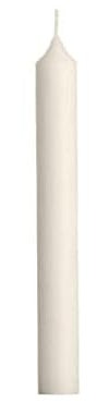 Jaspers Opferkerzen Elfenbein ohne Loch 155 x Ø 19 mm, 25 Stück