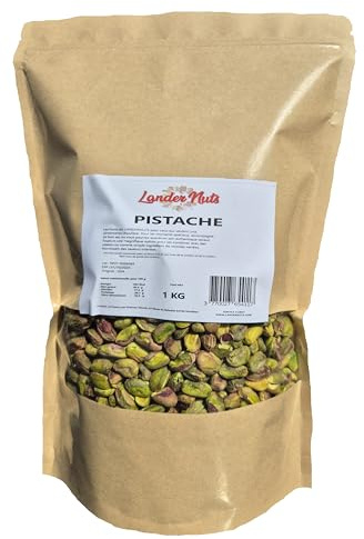 Pistaches naturelles décortiquées sans sel Landernuts 1 KG