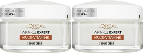 L'Oreal Wrinkle Expert Intensive Care Night 65+ 50 ml (Pack of 2)