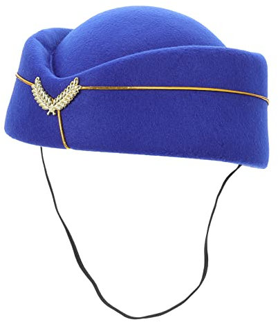 MOBUTOFU Stewardess Hut Kostüm Accessoire Für Party Bühne Elegantes Design Tragen Pillow Box Hut