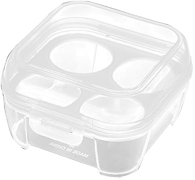 SkyPOOU Campeggio Antiurto A Prova Di Perdite 3 Griglie/4/8 Uova Carrier Contenitore Contenitore Holder Scatola di Immagazzinaggio Caso Coperto Per Frigorifero Vassoi Vassoio Con Coperchio