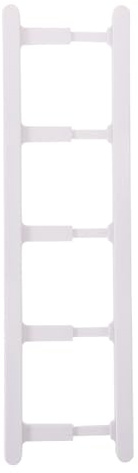 Hohopeti Porte-dosettes de Café Mural Adhésif en Plastique Rangement Vertical pour Capsules de Café Support pour Organiseur Pratique pour Dosettes Espresso