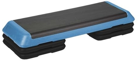 Aerobic Exercise Step Platform Aerobic Fitness Stepper - Plataforma de pasos Plyo Boxes for entrenamientos dinámicos aeróbicos y fuerza(Blue)