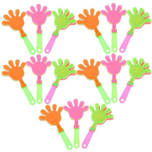 Zerodeko 100pcs Hand Clappers Noise Maker with Loud and Sound, Plastic Clapping Hands for Sports Events and Indoor Party Props, Versatile Cheerleading Equipment