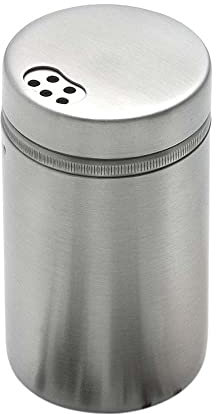 Weis Multi-Streuer Durchmesser 4 cm, Edelstahl, Silber, 4 x 4 x 7.5 cm