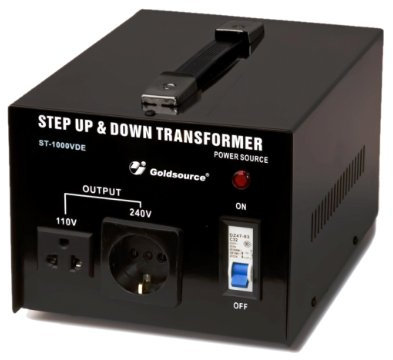 Goldsource Transformateur 1000W Convertisseur de Tension 110/120V - 220/240V Réversible