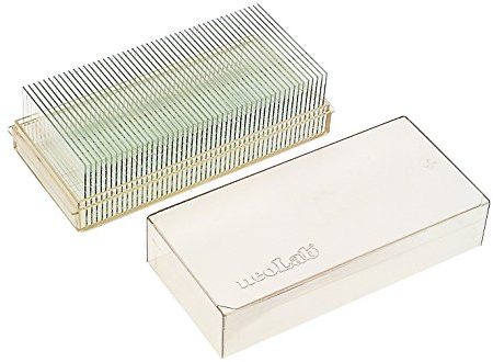 neoLabLine Polycarbonat Stapelbaren Labobox-Kästen mit Stülpdeckel, Transparent, 178 mm x 83 mm x 55 mm
