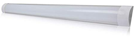 ONSSI Regleta LED Superficie 60cm 18W (Blanco Frío,6000K) Luz de Fijacion Purificacion LED Alta Luminosidad Iluminacion Para Cocina Oficinal Comecial