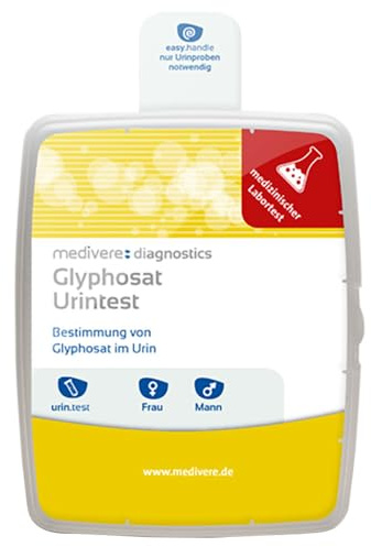 medivere Glyphosat Urintest - Laborchemische Analyse zur Bestimmung von Glyphosat im Urin