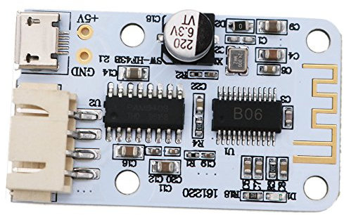 DollaTek Scheda DC 5V 2x3W Ricevitore Audio Bluetooth Amplificatore Digitale Scheda Modulo Bluetooth Ricevitore Audio Amplificatore Micro USB