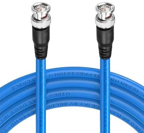 Superbat SDI Cable BNC Cable 3G/6G/12G (Belden 1694A)，10FT/15FT/30FT/50FT/100FT/200FT,Supports HD-SDI/3G-SDI/4K/8K，SDI Video Cable Precision Video Cable(1Pcs)