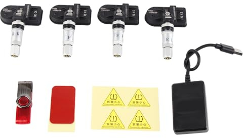 Reifendruckkontrollsensor Auto Auto Reifendruckkontrollsystem Systemkapseln USB TPMS mit internem Sensor für Android Navigation