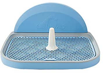 TRGCJGH Hundetoilette Haustier Kleiner Hund Hundebedarf Flache Steckbeckentoilette,C