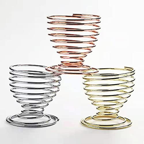 ZSLJSWDZ 3 Stück Make-up Schwamm Holder，Edelstahl-Draht-Spiralfeder，für Make-up-Schwämmchen, Zur Aufbewahrung, Präsentation, Zum Trocknen.