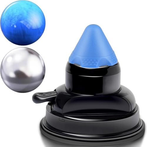 WONEDIRR Wall Mounted Massage Ball - Muscle Massage Ball for Fitness,Yoga,Exercise - Suction Cup Massage Balls for Back Neck Shoulder Foot - with Ball,Ice Ball and Pointy