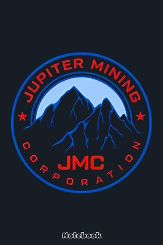 Jupiter Mining Corporation Notebook: Ruled Notebook, 6x9 120 Pages, Journal, Daily Diary, Organizer, Planner