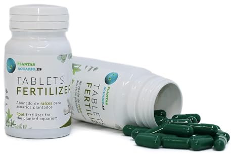 Abono para raíces de plantas en capsulas, Root fertilizer, Bote 50 Pastillas, Para plantas acuáticas y terrestres.
