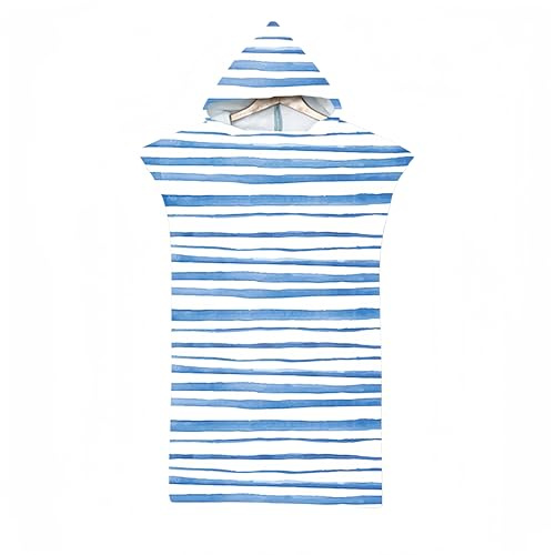 Proumhang Vuxen Strandhandduk Med Handduksbyte Handduk Mantel Handduk Poncho Filt för Strandsurfing Badbad Våtdräkt Byte 85cm x 110cm Läge 13