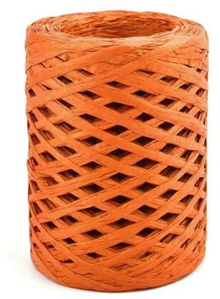 GENPICONG Hilo de Paja de Rafia Natural de 100 m para Tejer, Hacer Ganchillo, Hilo de Papel, Hilo de Papel amigable, Sombrero de Verano Hecho a Mano, Bolso de Playa