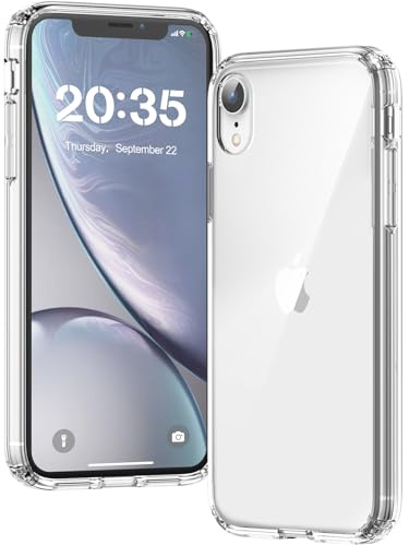 Voyahülle Hülle für iPhone XR Hülle, Anti-Vergilbung Transparent Handyhülle Stoßfest Schutzhülle, Premium Kratzfeste Case für iPhone XR - Durchsichtig