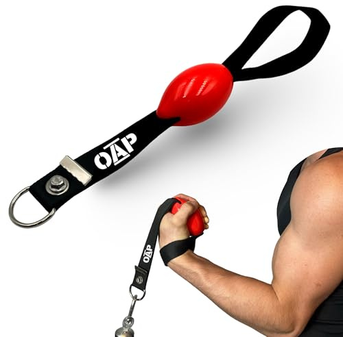 OAP Armwrestling Pronator Egg, Handtrainer Ball, Unterarmtrainer, 100% Made in Germany, Handgelenkball, Kompatibel mit Kabelzug, Widerstandsbänder, Loading pin, für Home Gym/ Fitnessstudio