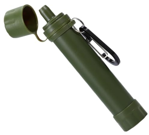 TOYZFRIENDY Portable Water Filter Straw Outdoor Life-Saving Water Purifier Compact Design for Camping Hiking and Emergency Use