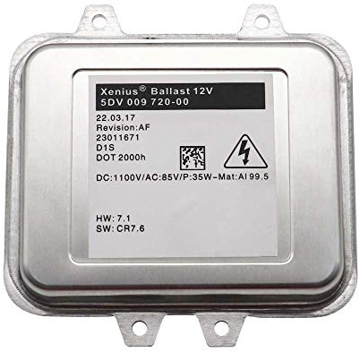 Ballast Xenon,Unité de ContrôLe Ballast Contrôle De La Lumière du Ballast Phare Hid Xenon, Utilisation Adaptée for Opel Astra J Insignia