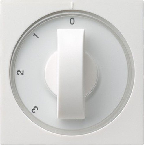 Gira 066903 Abdeckung Knebel 3-Stufen System 55, reinweiß