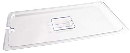 Vogue Polycarbonat Deckel mit Löffelaussparung GN1/1